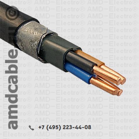 Бронированный кабель 5х10 для прокладки в земле
